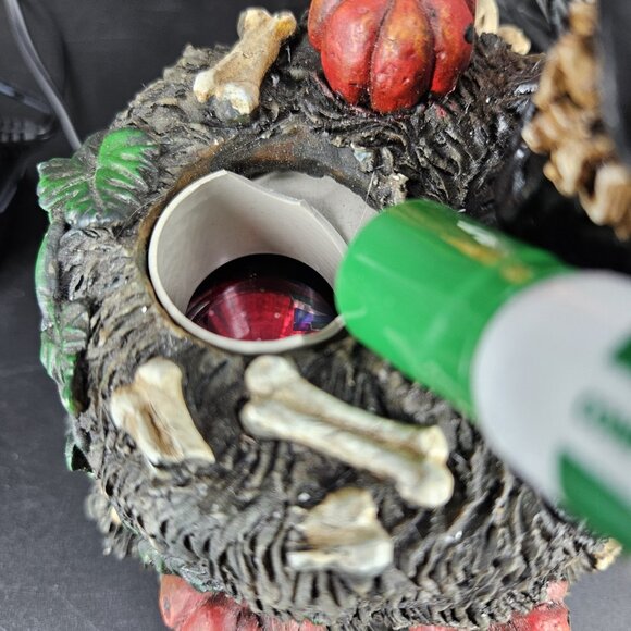 Halloween Light Up Boo Tree Figurine Witch Pumpkin Ghosts Sound Motion 19" WORKS - Picture 12 of 16